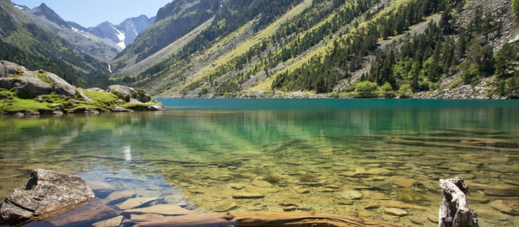 beautiful lake in the Pyrenees